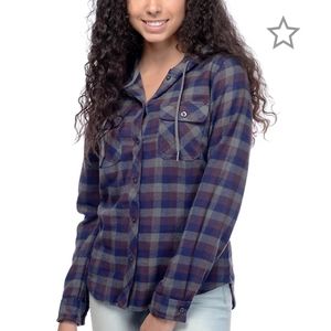 Empyre Checkered Hooded Flannel